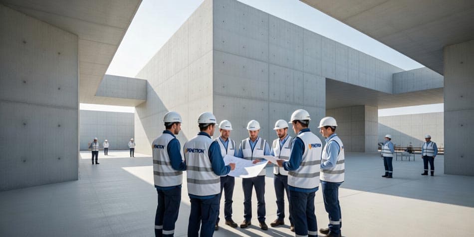 Impermeabilización y protección del concreto para todo tipo de industria — Tecnología Cristalina Penetron
