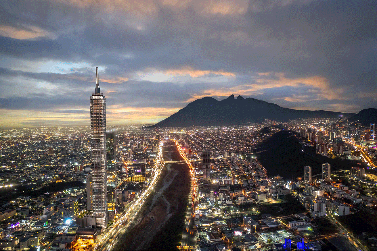 Proyecto de infraestructura protegido con impermeabilizante Penetron: Torre RISE